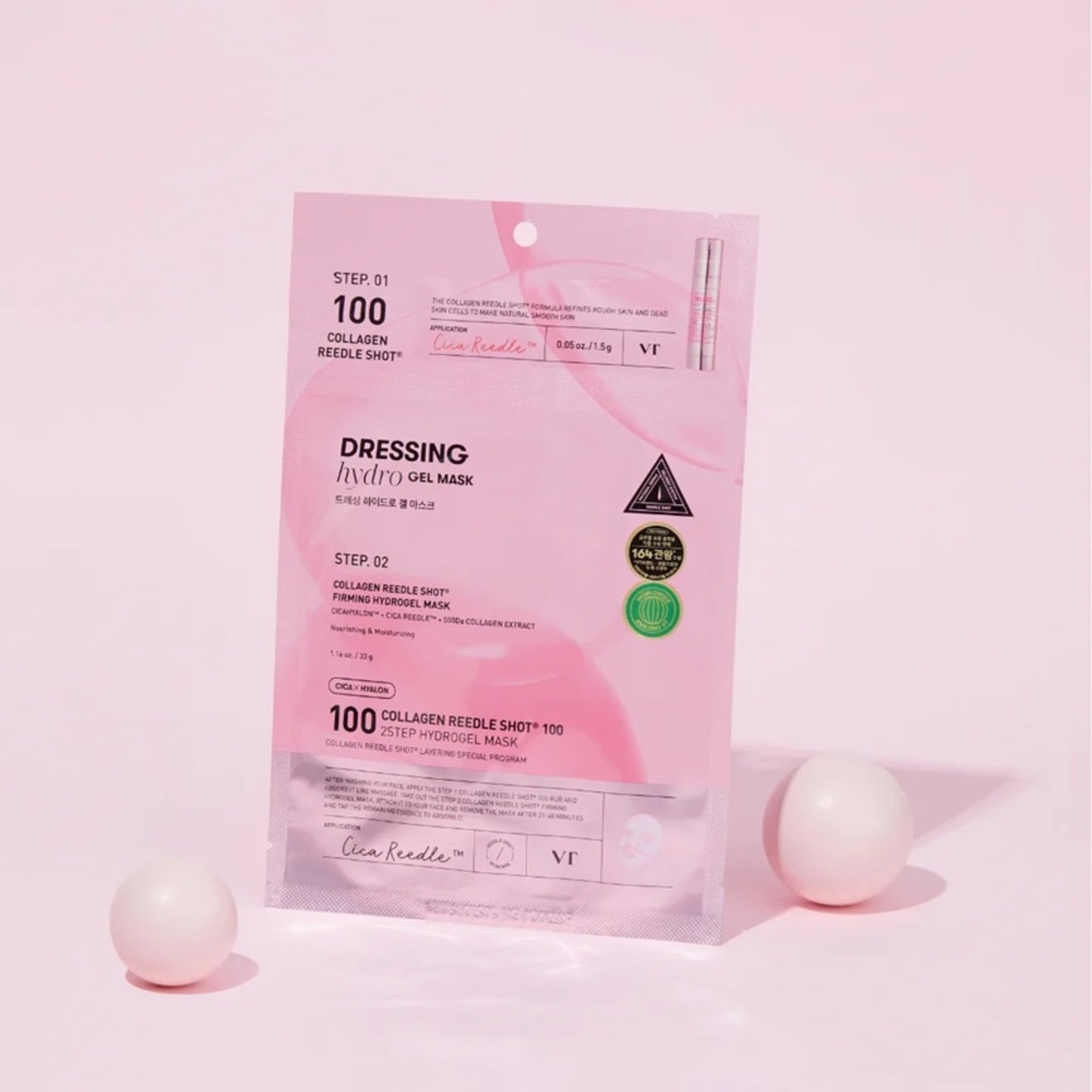 VT COLLAGEN REEDLE SHOT 100 2STEP HYDROGEL MASK