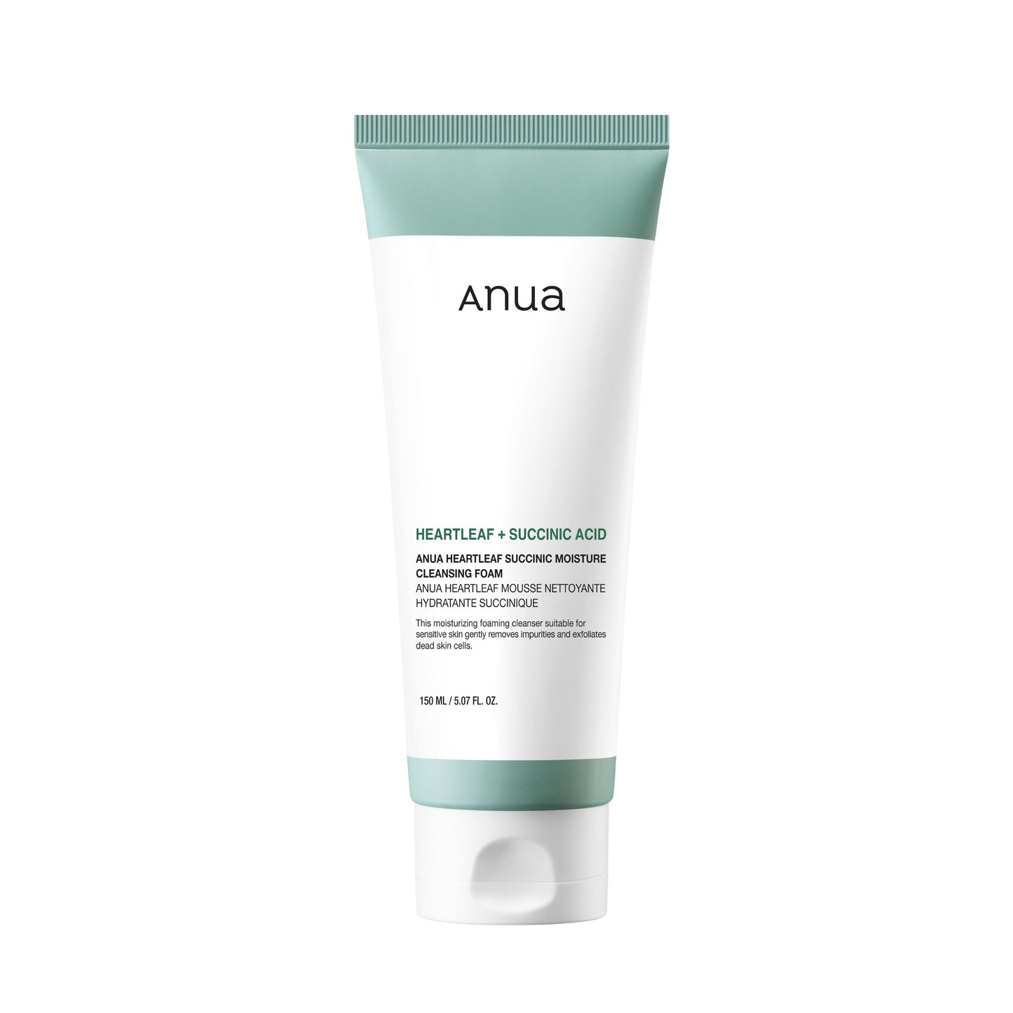 Anua Heartleaf Succinic Moisture Cleansing Foam 150ml