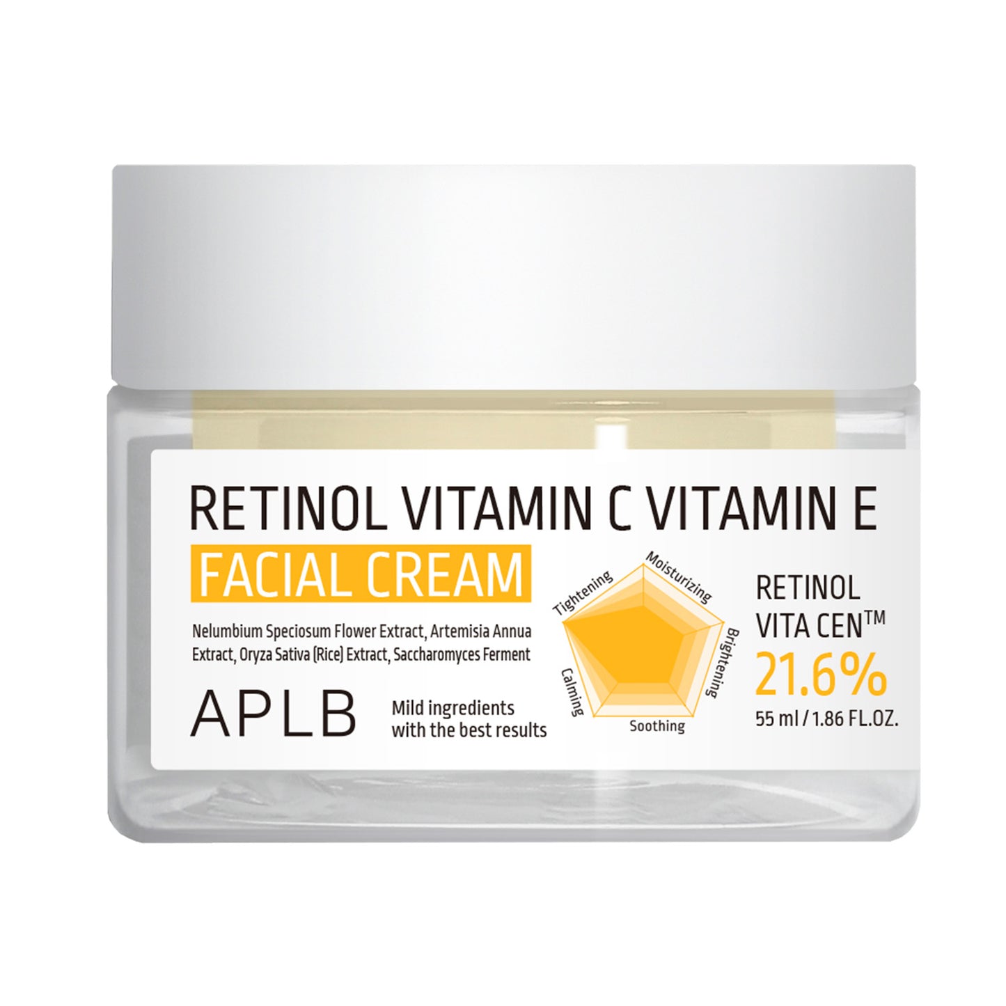 APLB RETINOL VITAMIN C VITAMIN E FACIAL CREAM 55ml