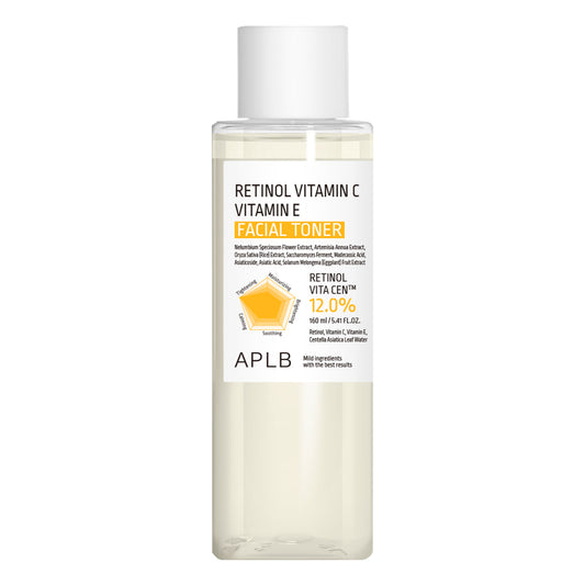 APLB RETINOL VITAMIN C VITAMIN E FACIAL TONER 160ml
