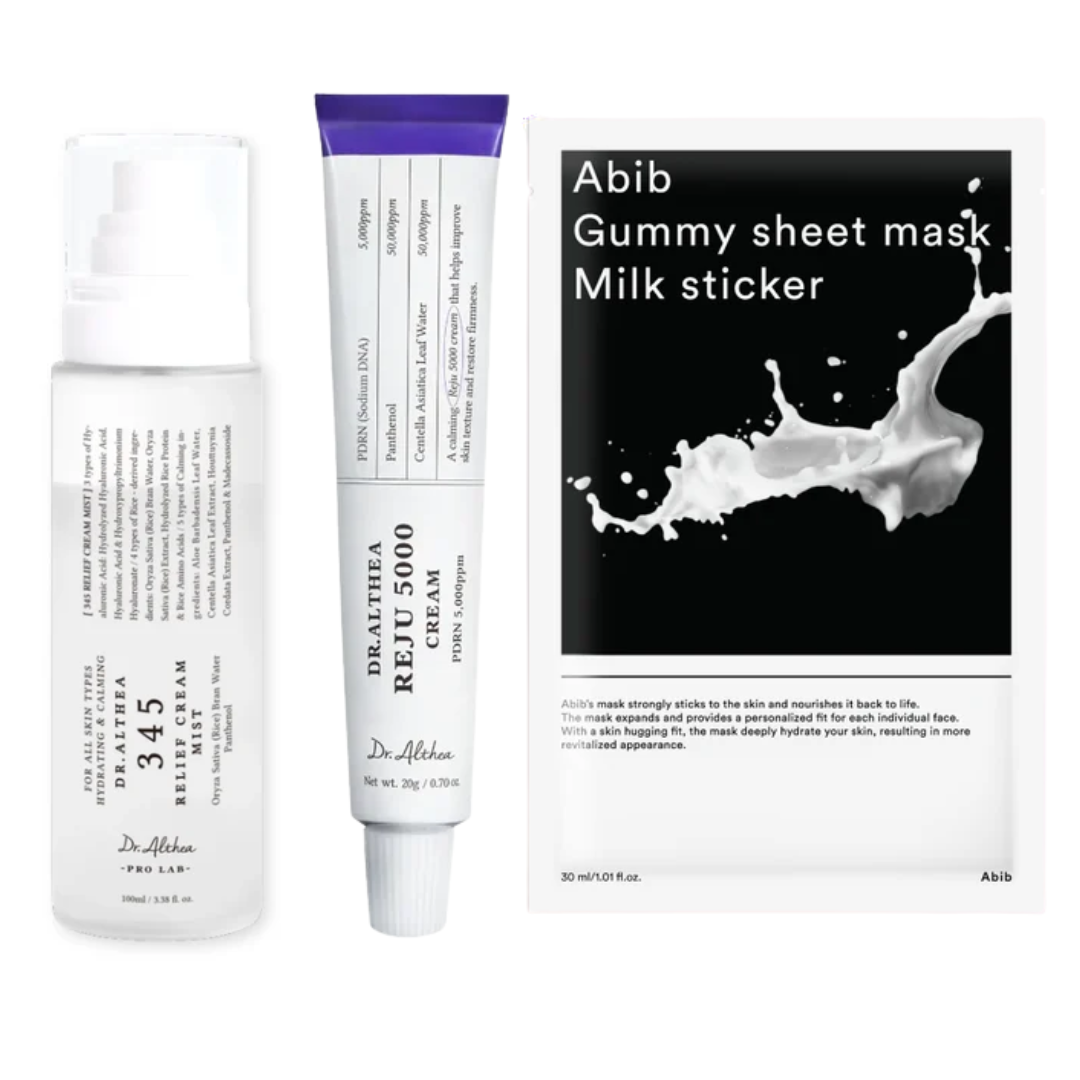 Dr. Althea Mist + PDRN Cream + Collagen Mask Trio