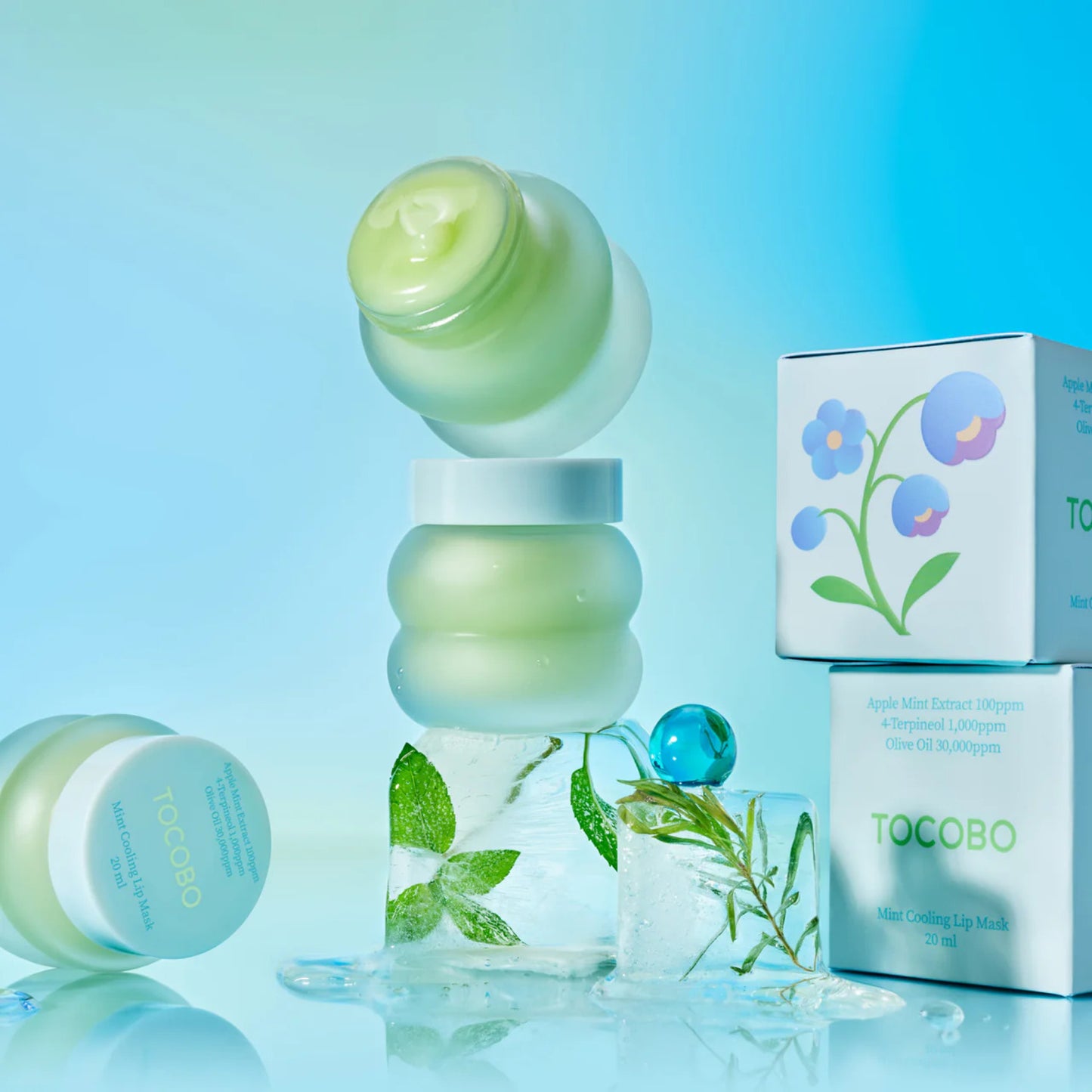 Tocobo Mint Cooling Lip Mask 20Ml