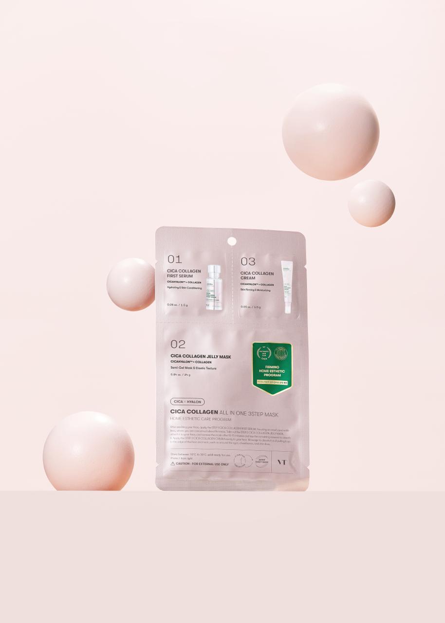 VT CICA COLLAGEN ALL IN ONE 3STEP MASK