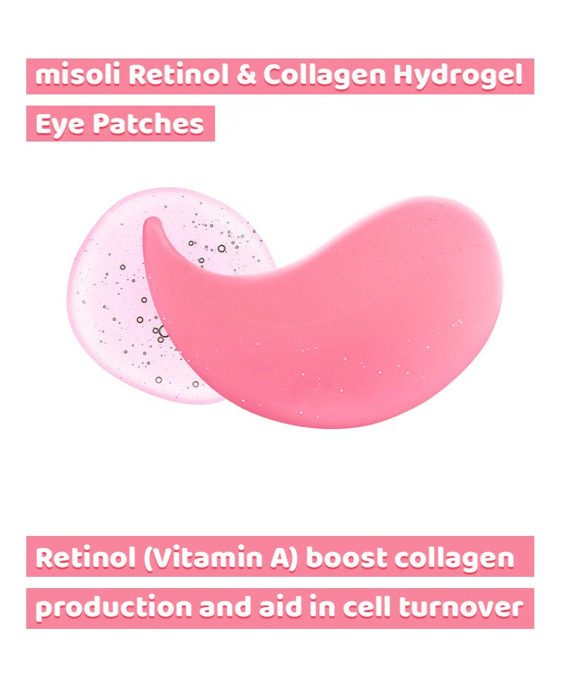 MISOLI Retinol & Collagen Hydrogel Eye Patch