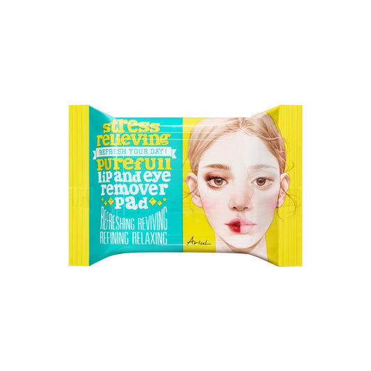 ARIUL Stress Relieving Purefull Lip and Eye Remover Pad