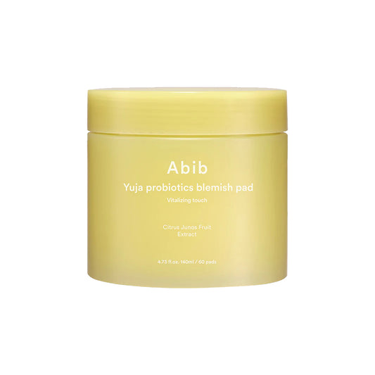 ABIB Yuja Probiotics Blemish Pad Vitalizing Touch 60 pads
