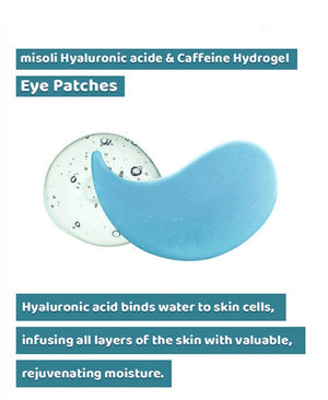 MISOLI Hyaluronic Acid & Caffeine Hydrogel Eye Patch