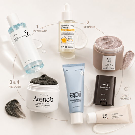 The Skin Cycling K-Beauty edit: How to adapt the trend using Korean Skincare