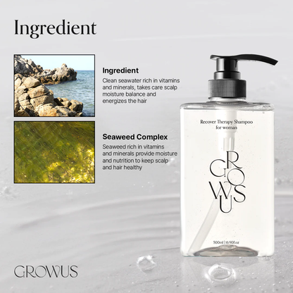 Growus Recover Therapy Shampoo For Woman 500ml