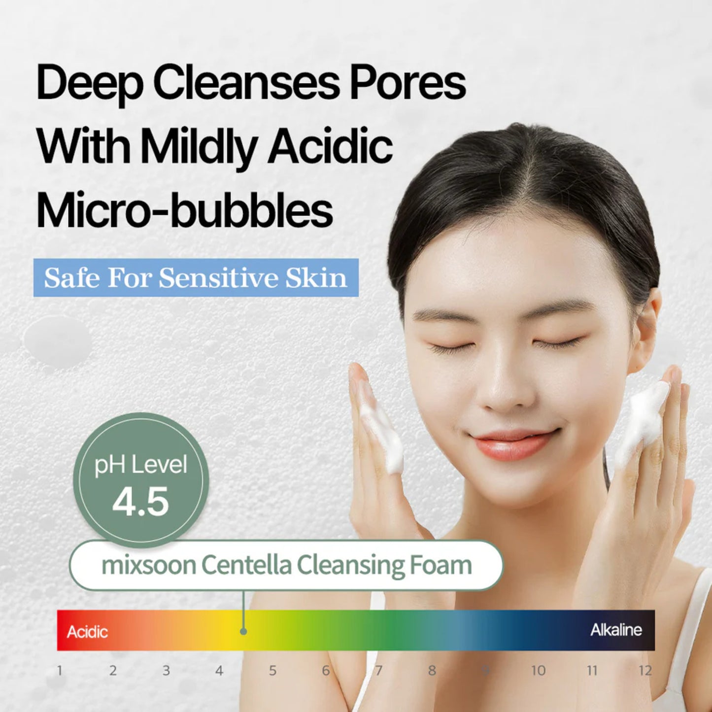 MIXSOON Centella Cleansing Foam 150ml