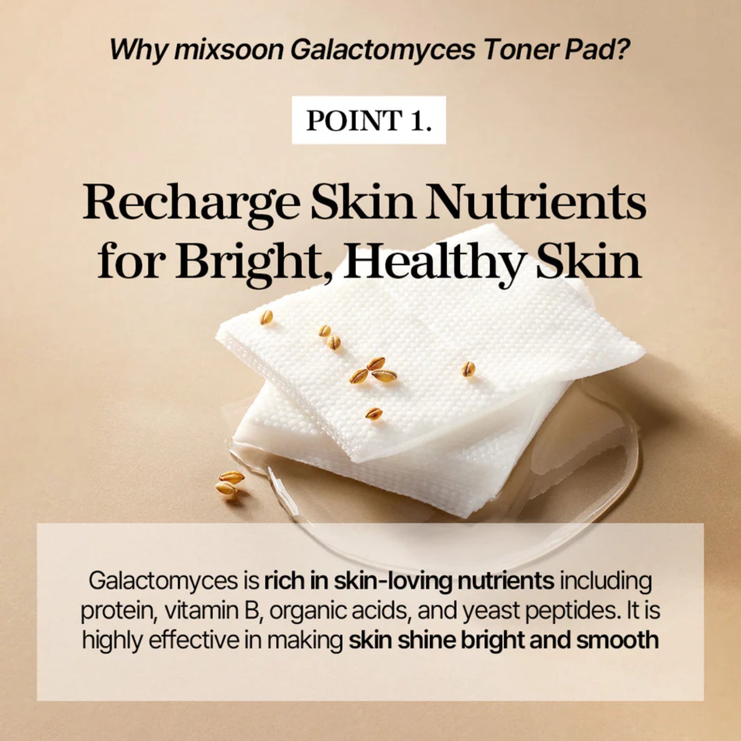 MIXSOON Galactomyces Toner Pad [60ea]
