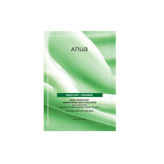 Anua Heartleaf Cream Mask Night Solution 25ml (1pcs)