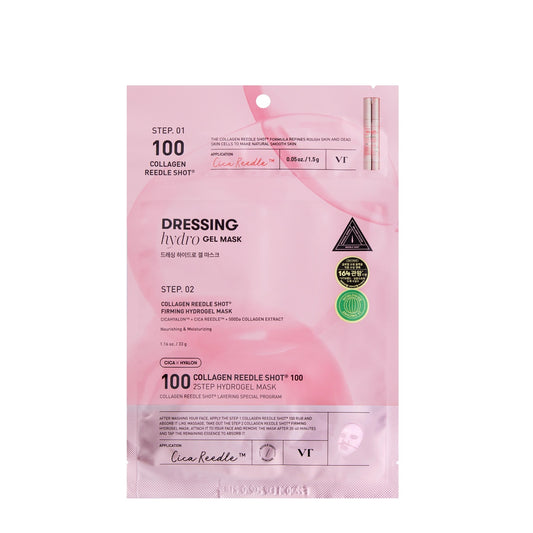VT COLLAGEN REEDLE SHOT 100 2STEP HYDROGEL MASK