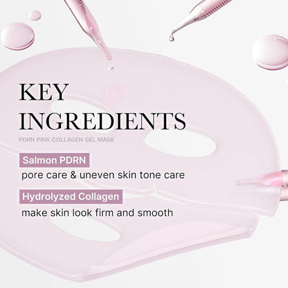 Medicube Pdrn Pink Collagen Gel Mask 4Ea
