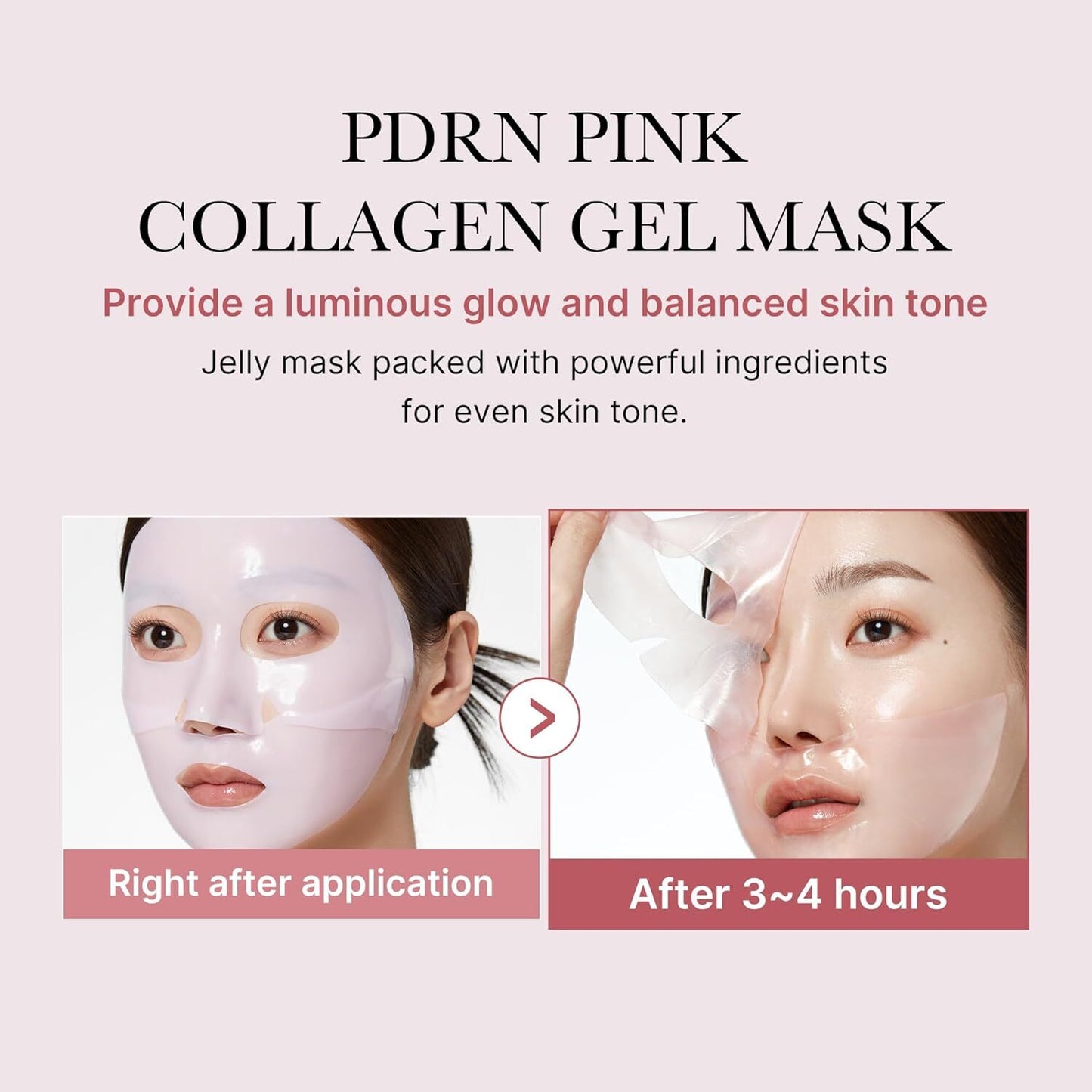 Medicube Pdrn Pink Collagen Gel Mask 4Ea