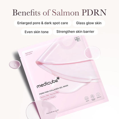 Medicube Pdrn Pink Collagen Gel Mask 4Ea