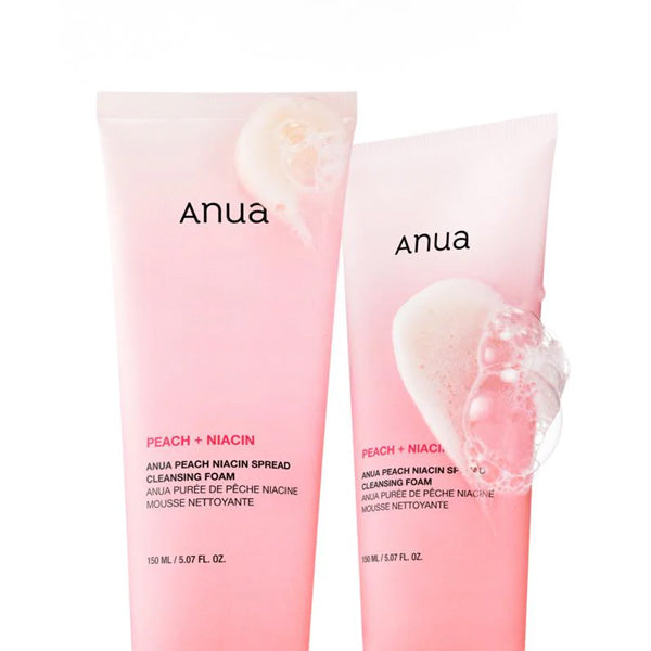 Anua Peach Niacin Spread Cleansing Foam 150ml