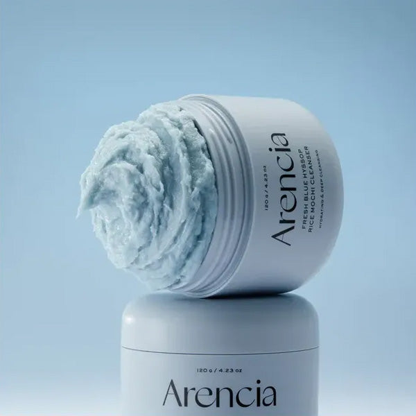 Arencia Fresh Blue Hyssop Rice Mochi Cleanser 120G