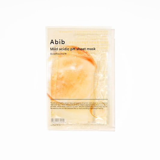 ABIB MILD ACIDIC PH SHEET MASK GLUTATHIOSOME FIT 30ml