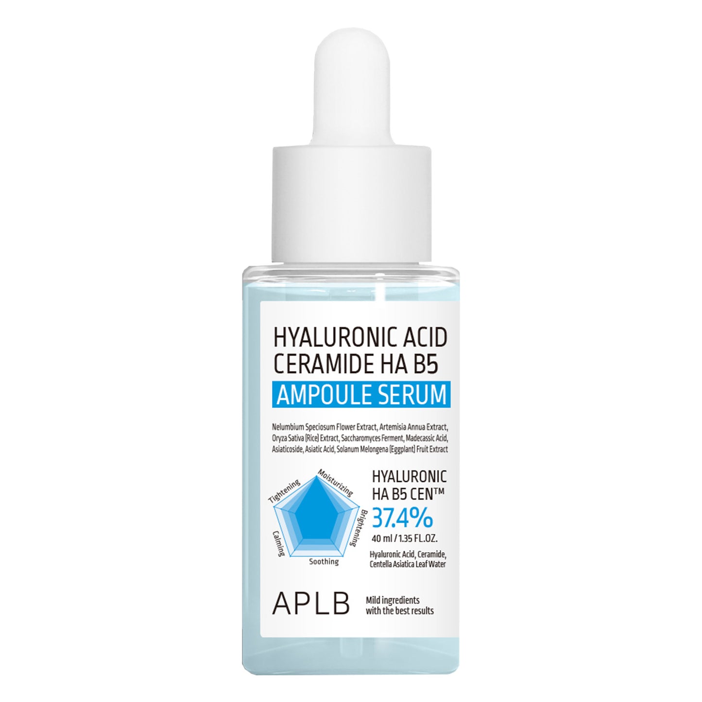 APLB HYALURONIC ACID CERAMIDE HA B5 AMPOULE SERUM 40ml