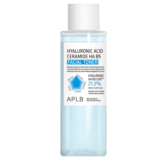 APLB HYALURONIC ACID CERAMIDE HA B5 FACIAL TONER 160ml