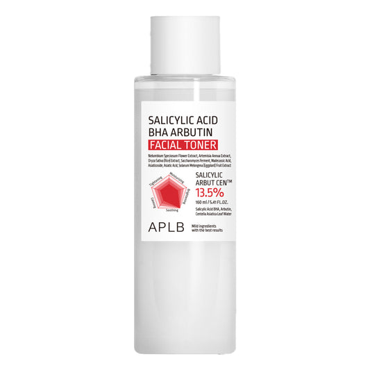 APLB SALICYLIC ACID BHA ARBUTIN FACIAL TONER 160ml