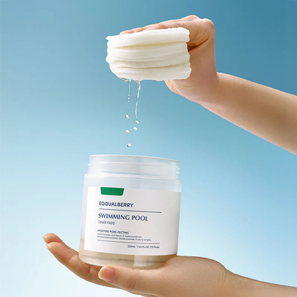 Eqqualberry Swimming Pool Toner Pads 220mL | 70 Sheets