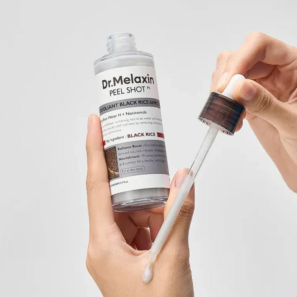 Dr.Melaxin Peel Shot Exfoliating Black Rice Ampoule (80ml)
