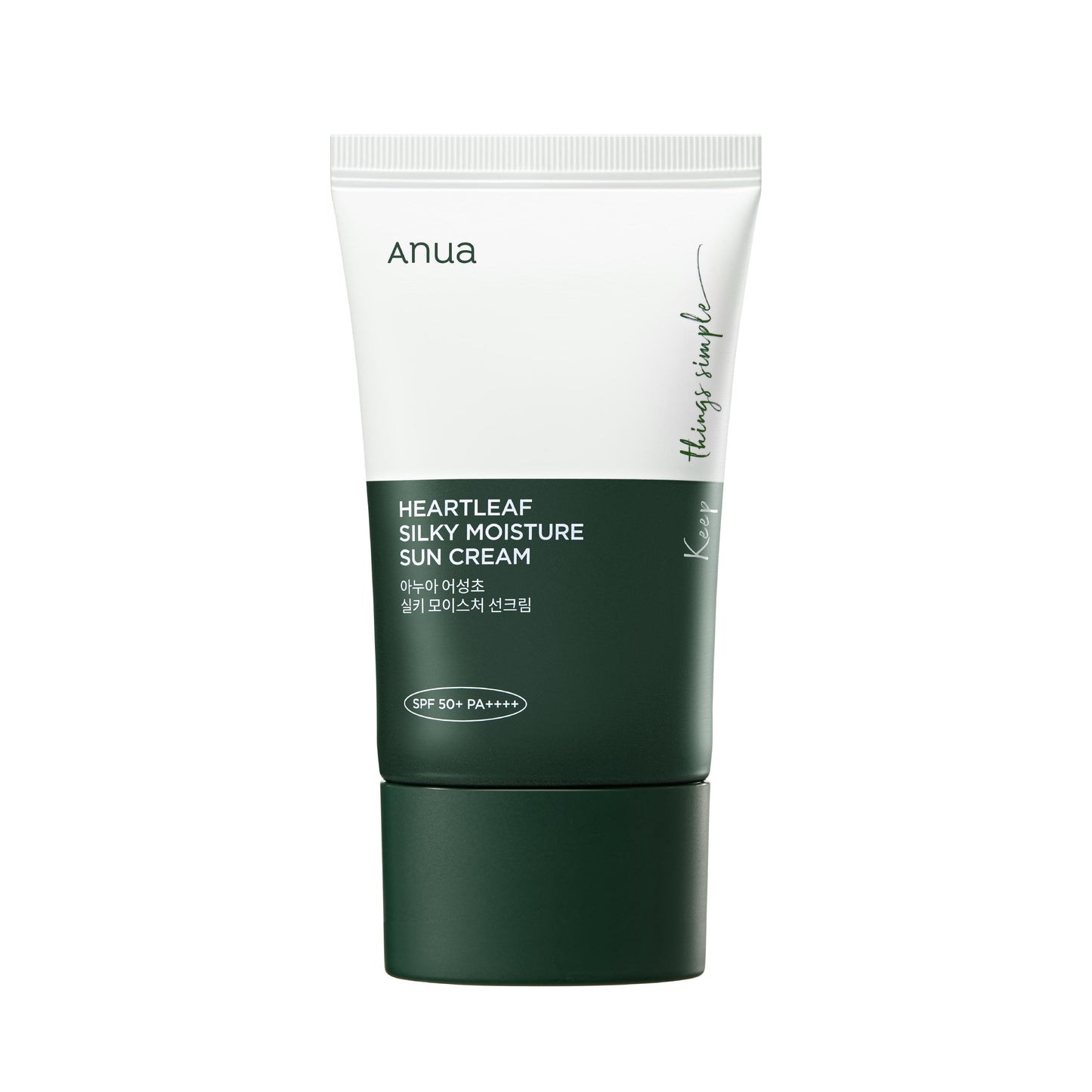 Anua Heartleaf Silky Moisture Suncream 50ml