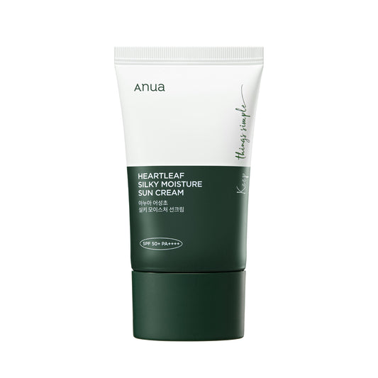 Anua Heartleaf Silky Moisture Suncream 50ml