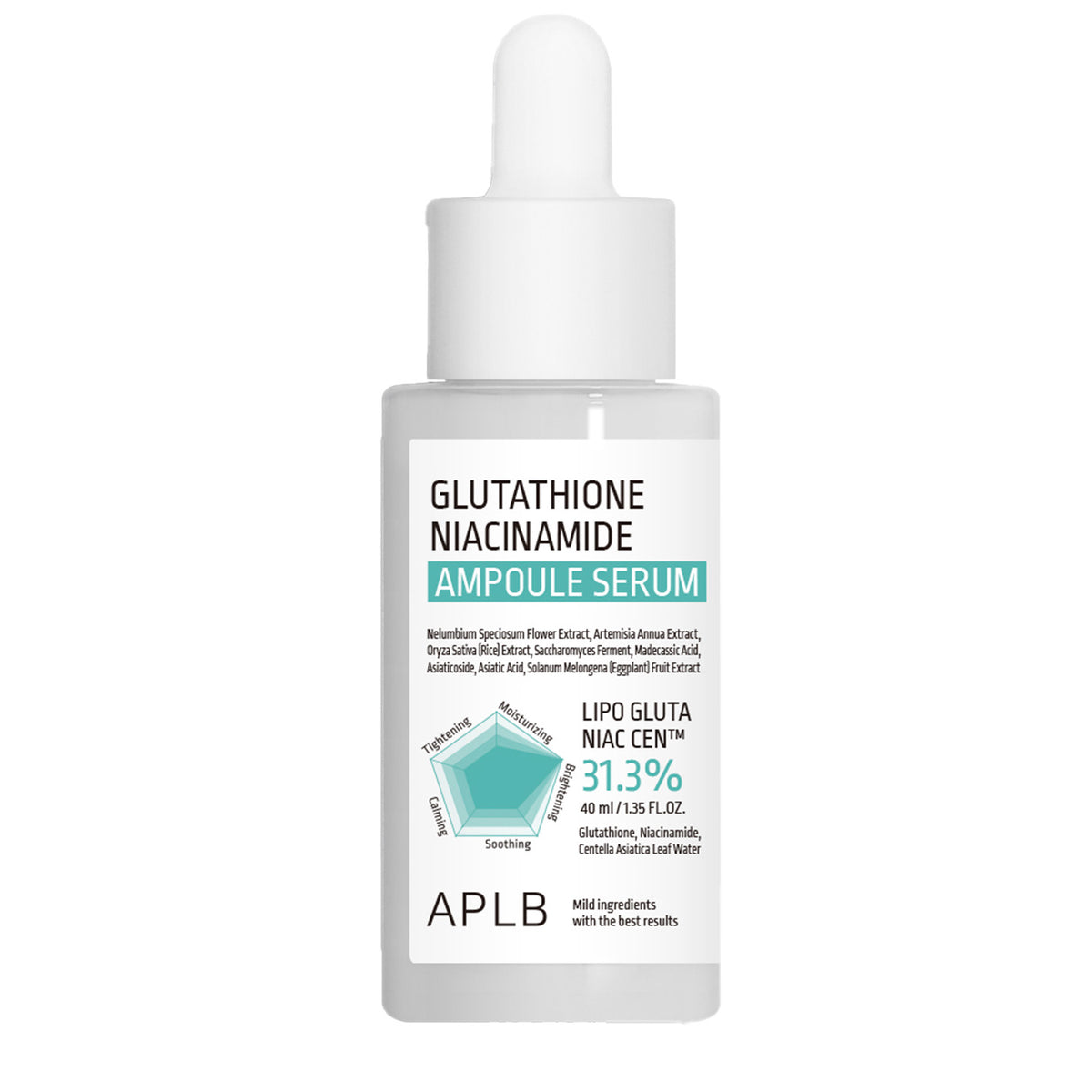 APLB GLUTATHIONE NIACINAMIDE AMPOULE SERUM 40ml