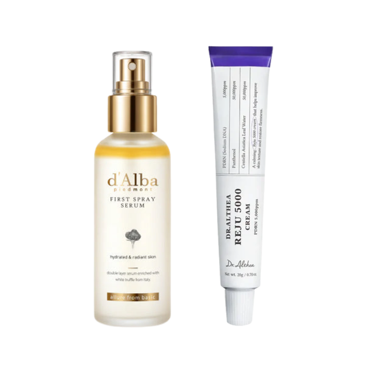 d’Alba White Truffle Spray Serum + Dr. Althea PDRN Reju 5000 Cream