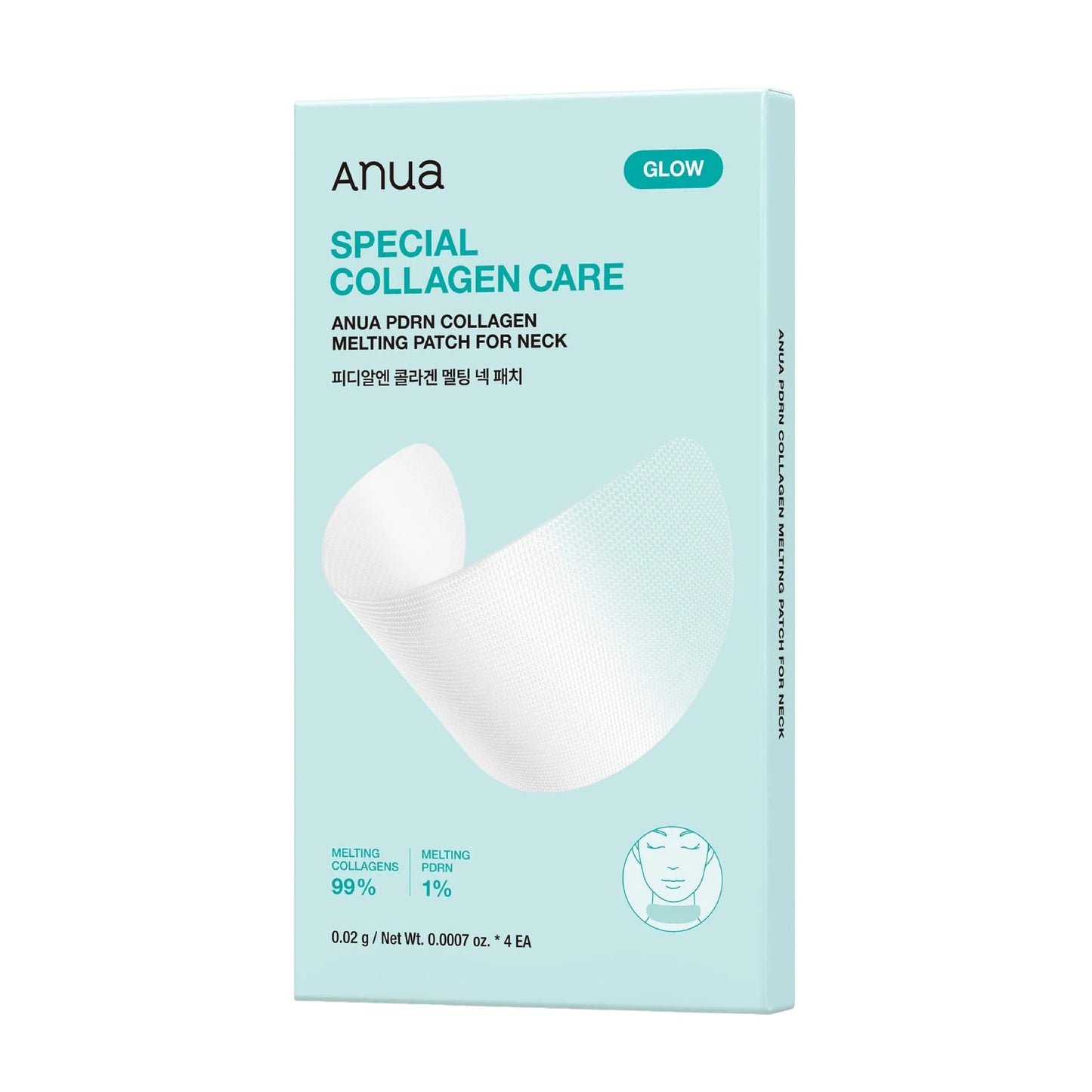 Anua Pdrn Collagen Melting Patch For Neck 4Ea