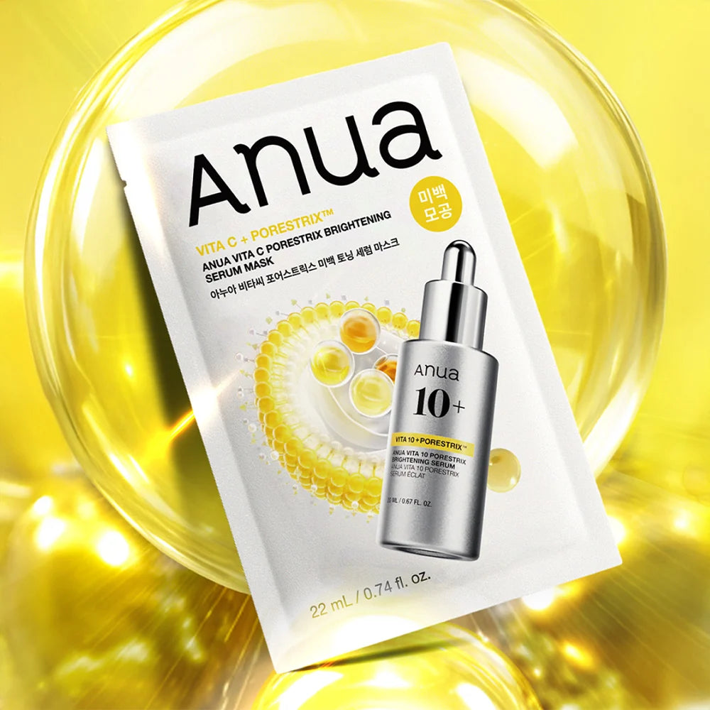 Anua Vita C Porestrix Brightening Serum Mask (KDH) 22ml5