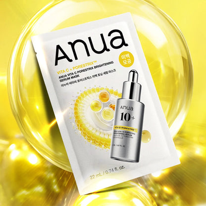 Anua Vita C Porestrix Brightening Serum Mask (KDH) 22ml5