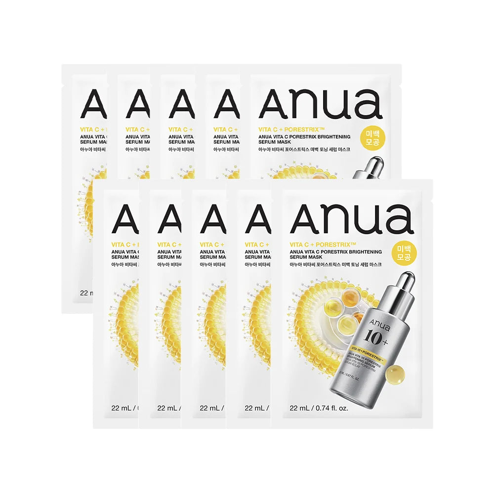 Anua Vita C Porestrix Brightening Serum Mask (KDH) 22ml