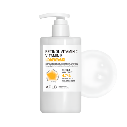 Aplb Retinol Vitamin C Vitamin E Body Wash 300ml