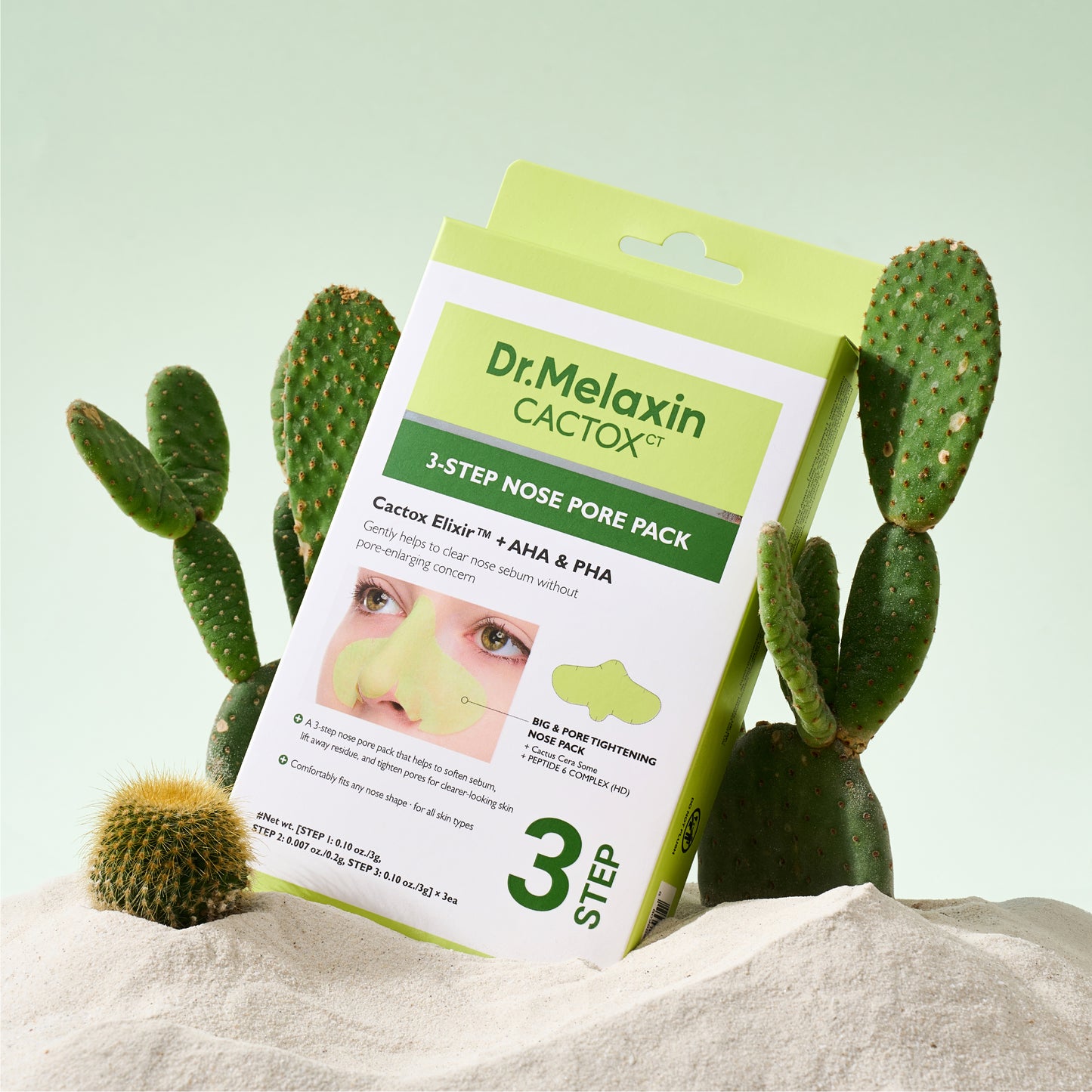 Dr.Melaxin Cactox 3-Step Nose Pore Pack