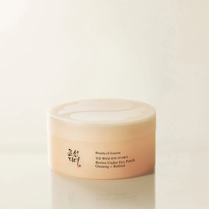 Beauty of Joseon Revive Under Eye Patch : Ginseng + Retinal – Anti-Aging Eye Mask (60pcs)