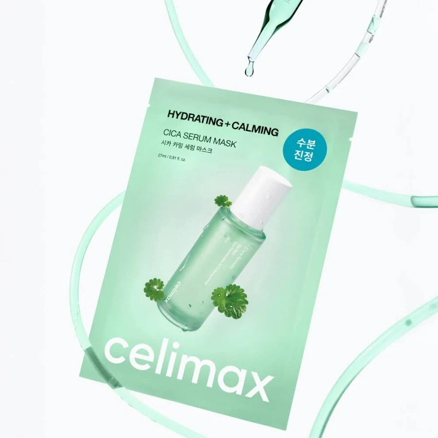 Celimax The Real Cica Calming Serum Mask (27ml)