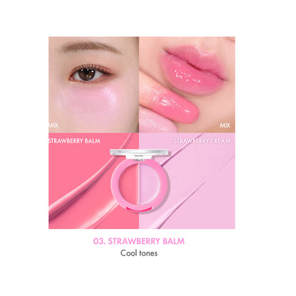 AMUSE Lip and Cheek Healthy Balm ( 5 Colors ) 3g