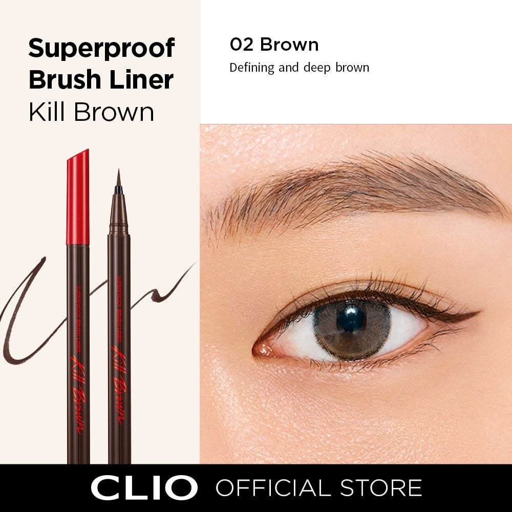Clio Superproof Brush Liner Kill 0.55ml
