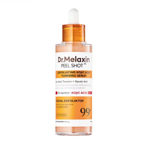 Dr Melaxin Peel Shot Exfoliating Kojic Acid Turmeric Serum 80Ml