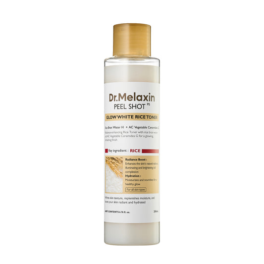 Dr.Melaxin Peel Shot Glow White Rice Toner 200Ml