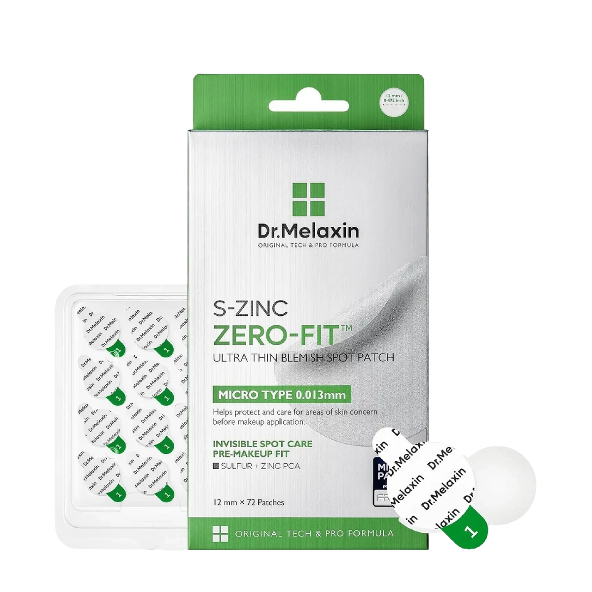  Dr.Melaxin S-ZINC ZERO-FIT Ultra Thin Blemish Spot Patch