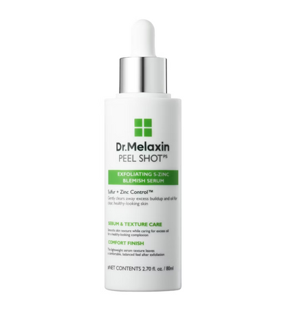 Dr.Melaxin Peel Shot Exfoliating S-Zinc Blemish Serum 80ml