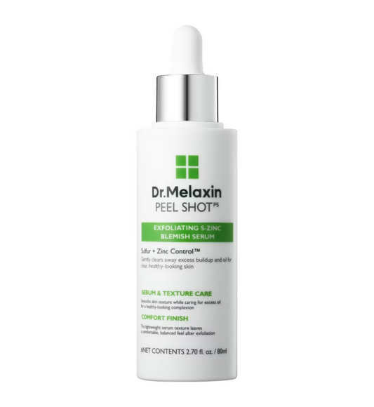 Dr.Melaxin Peel Shot Exfoliating S-Zinc Blemish Serum 80ml