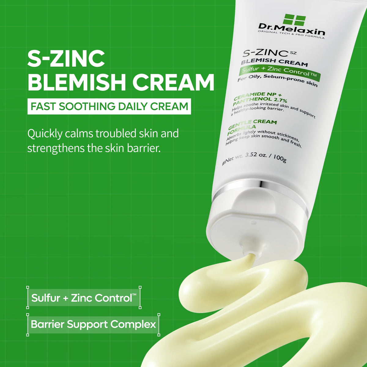 Dr.Melaxin S-Zinc Blemish Cream 100g