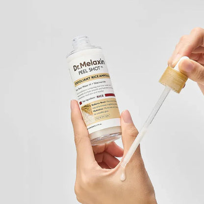 Dr Melaxin Peel Shot Exfoliating White Rice Ampoule 80ml