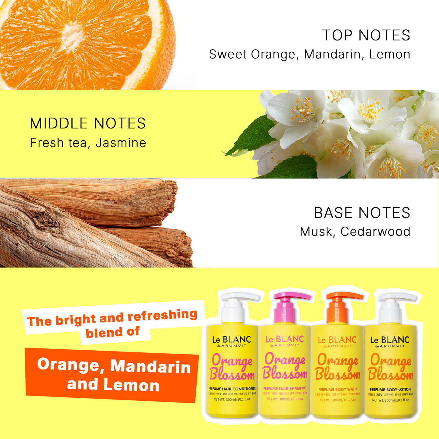 Le Blanc Arumvit Orange Hair Conditioner 300Ml